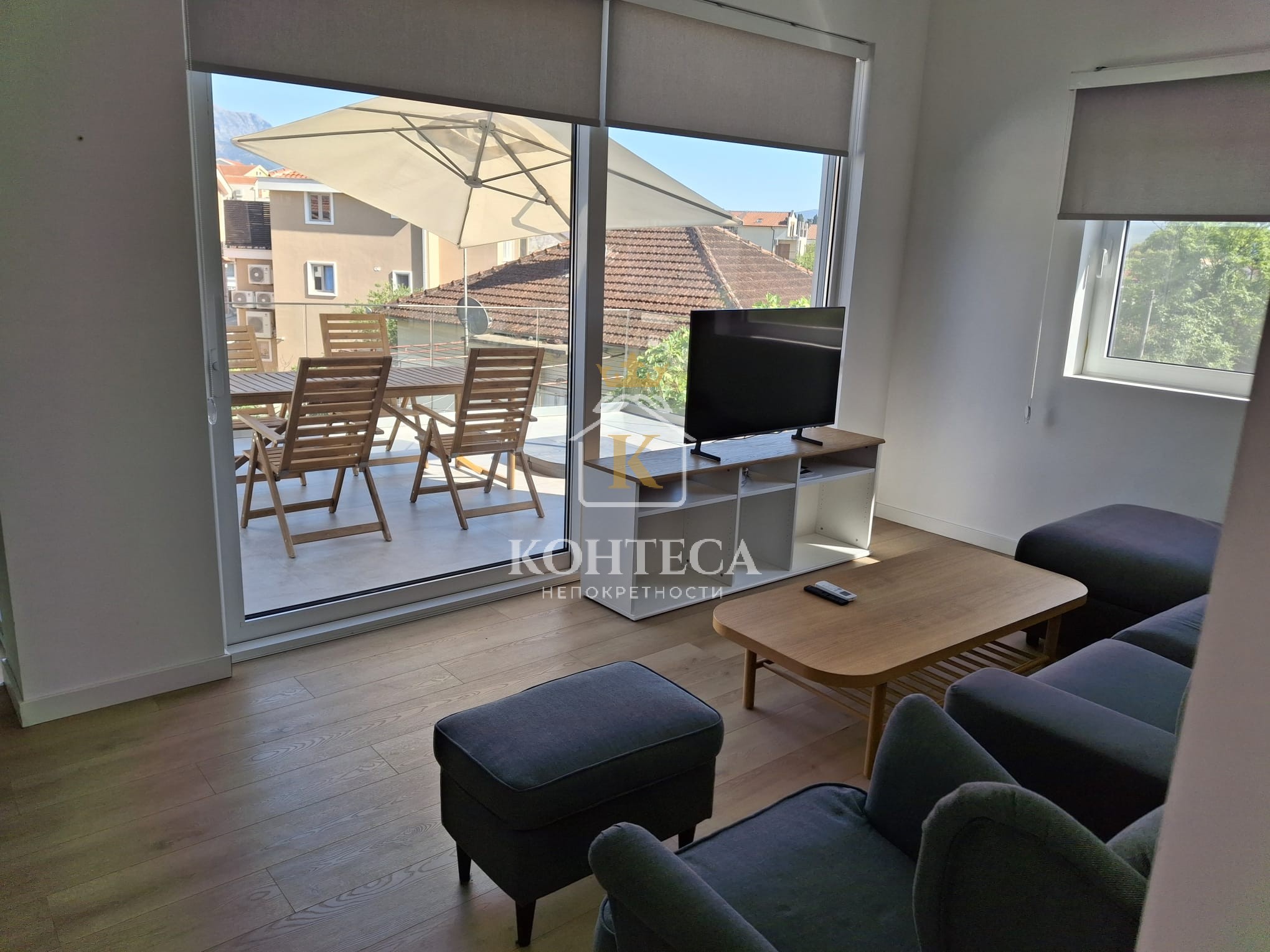 For rent is a two-bedroom apartment of 86m2 - in an attractive location in the city center, Tivat.